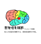 脳-brain-(大脳皮質)（個別スタンプ：23）