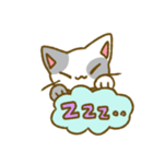吹き出しとねこちゃん（個別スタンプ：7）