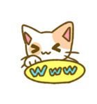吹き出しとねこちゃん（個別スタンプ：9）