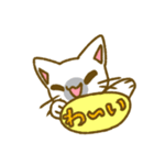 吹き出しとねこちゃん（個別スタンプ：15）