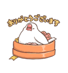 社会人のためのふくふく文鳥（個別スタンプ：21）