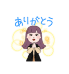 minaちゃんって名前っぽい女の子（個別スタンプ：2）