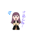 minaちゃんって名前っぽい女の子（個別スタンプ：14）