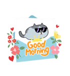 あざねこ ちゃん（個別スタンプ：1）