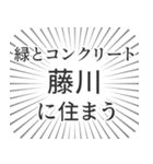 藤川生活（個別スタンプ：5）