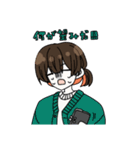 ゆるい自画像シリーズ 限界オタク編2（個別スタンプ：3）