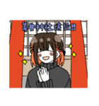 ゆるい自画像シリーズ 限界オタク編2（個別スタンプ：5）