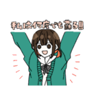 ゆるい自画像シリーズ 限界オタク編2（個別スタンプ：10）