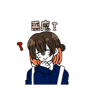 ゆるい自画像シリーズ 限界オタク編2（個別スタンプ：15）