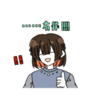 ゆるい自画像シリーズ 限界オタク編2（個別スタンプ：16）