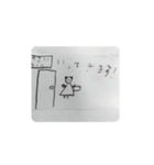 かほの手書きメッセージ（個別スタンプ：4）