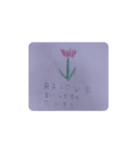 かほの手書きメッセージ（個別スタンプ：8）