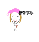 おチビ金髪の日常（個別スタンプ：9）