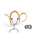 おチビ金髪の日常（個別スタンプ：37）