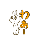 どうも！うさぎとくまです（個別スタンプ：21）