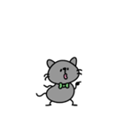 へんてこなねこの文字なし（個別スタンプ：27）