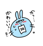 うさ顔スタンプ3（個別スタンプ：4）