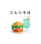 『おいしい』スタンプ（個別スタンプ：3）