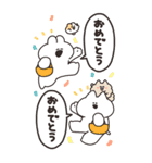 うさちゃん Bigスタンプ3（個別スタンプ：21）