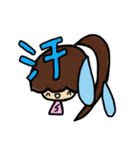 乱暴なすず本 恋愛③（個別スタンプ：6）
