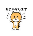 困りまゆ柴犬（個別スタンプ：5）