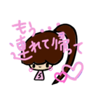 乱暴なすず本 恋愛④（個別スタンプ：22）