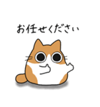 もちゃねこ茶白【敬語】（個別スタンプ：10）