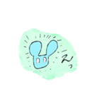 薄めの生き物（個別スタンプ：3）