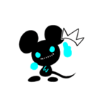 Shadow mouse light up！（個別スタンプ：4）
