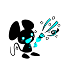 Shadow mouse light up！（個別スタンプ：7）