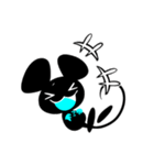 Shadow mouse light up！（個別スタンプ：17）