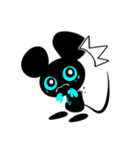 Shadow mouse light up！（個別スタンプ：21）