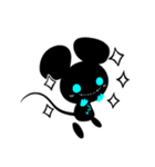 Shadow mouse light up！（個別スタンプ：25）