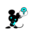 Shadow mouse light up！（個別スタンプ：28）