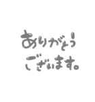 日常で使える簡単挨拶（手書き文字）（個別スタンプ：15）