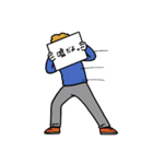 同じような顔の人達4（個別スタンプ：12）