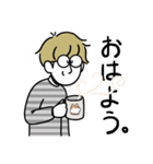 同じような顔の人達4（個別スタンプ：23）