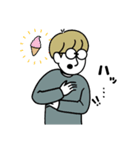 同じような顔の人達4（個別スタンプ：28）