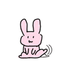 うさぎとねこの仲間たち2（個別スタンプ：1）