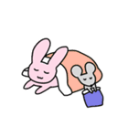 うさぎとねこの仲間たち2（個別スタンプ：7）