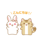 みみちゃんとちゃとらくん（個別スタンプ：33）