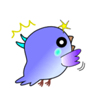 nobobi 幸せだと思う丁寧な青い鳥（個別スタンプ：39）