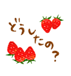 いちご好きのための苺まみれスタンプ♪（個別スタンプ：36）