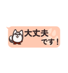 でふぉるめ柴犬スタンプ 黒 vol.5（個別スタンプ：13）