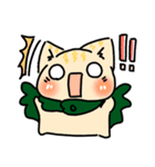 神社のねこのしろちゃん（個別スタンプ：1）