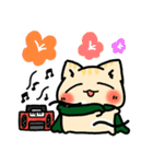 神社のねこのしろちゃん（個別スタンプ：13）
