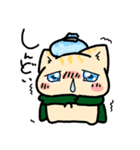 神社のねこのしろちゃん（個別スタンプ：22）