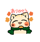 神社のねこのしろちゃん（個別スタンプ：25）