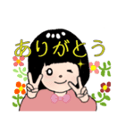 ボブ子ちゃんスタンプ（個別スタンプ：3）