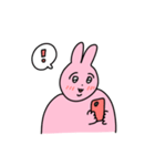 勉強するうさぎさん (My friend rabbit 8)（個別スタンプ：14）